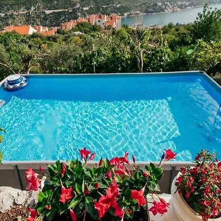 Ciara - One Bedroom With Pool And Sea View Vakantiehuis Mokošica